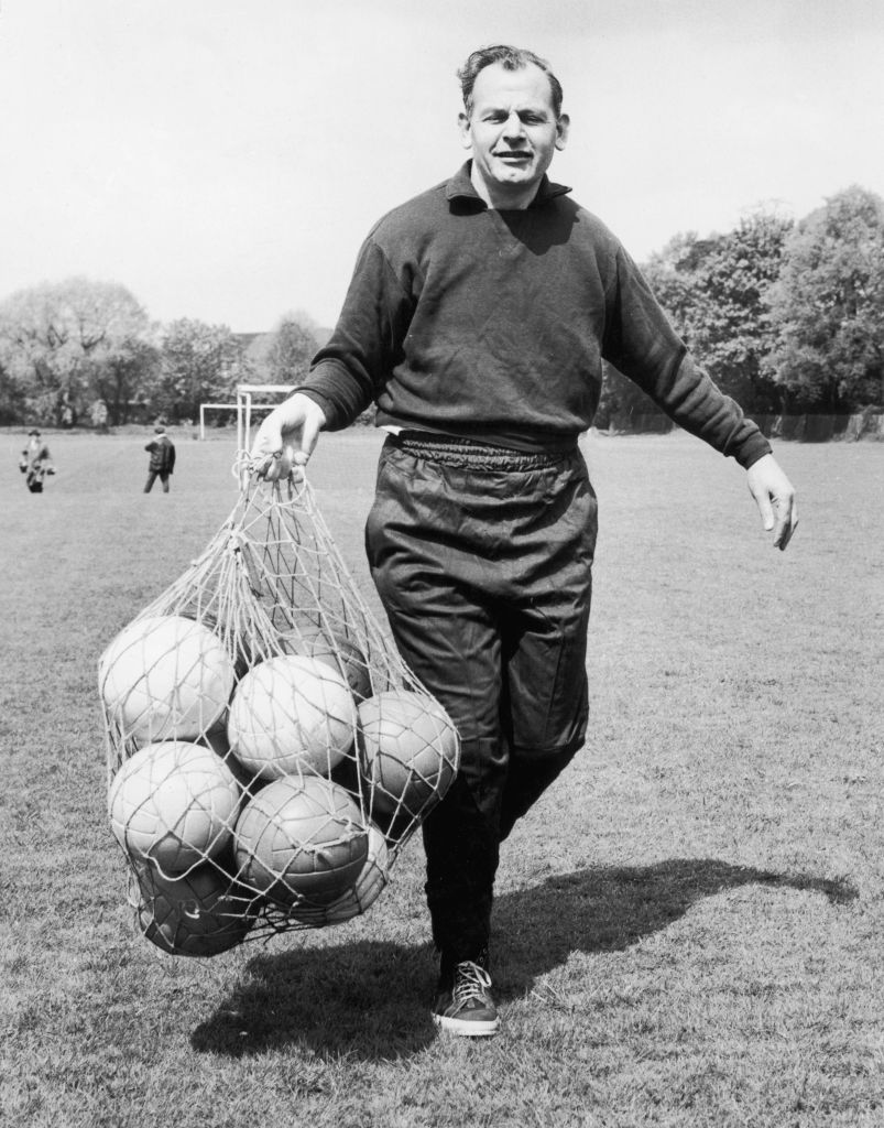 England manager Walter Winterbottom in 1962