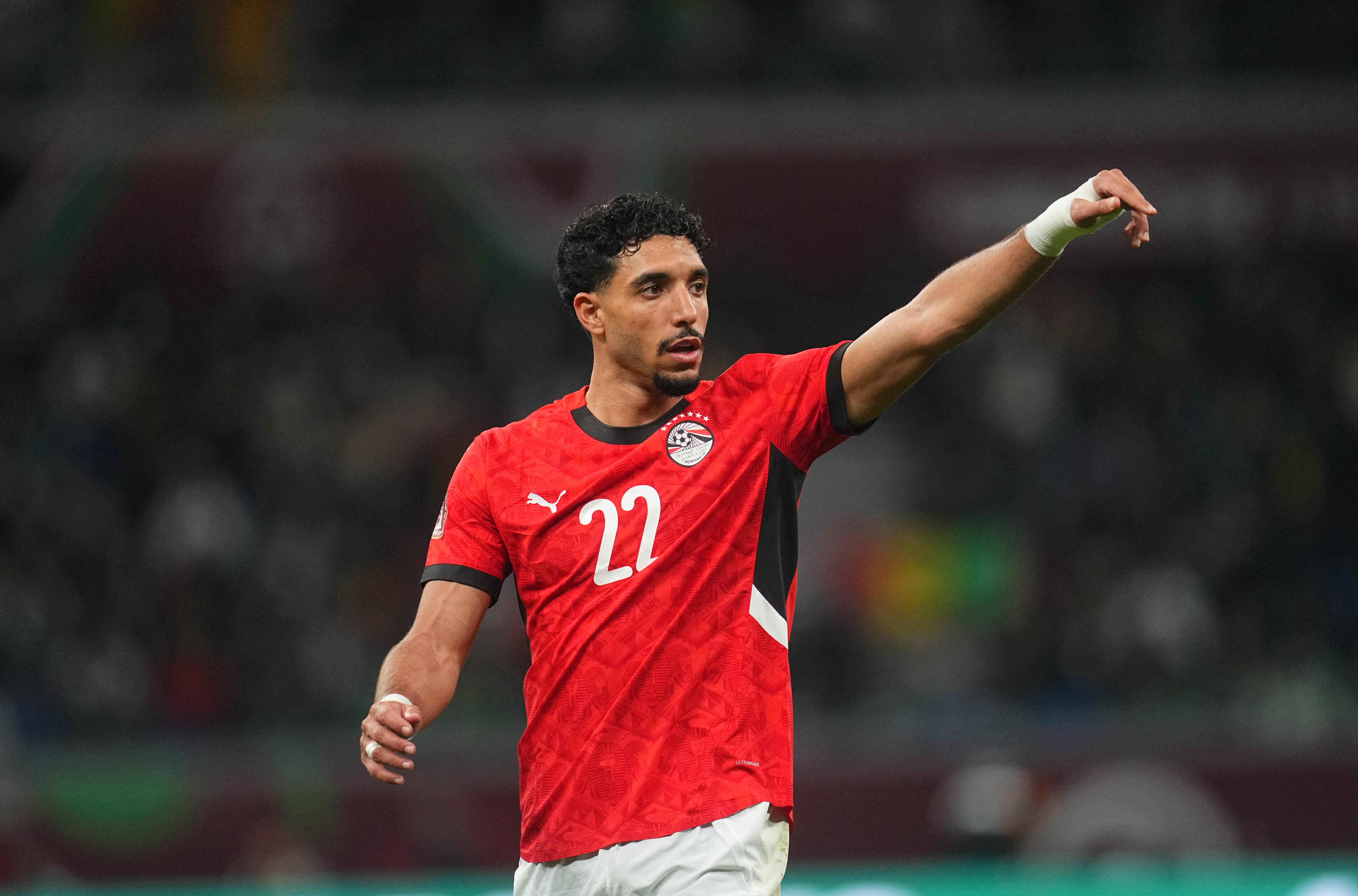 Egypt forward Omar Marmoush